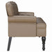 Chesterfield Bank Cappuccino 119,5 x 64,5 x 75 cm Nep Leer
