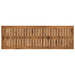 Tuinbank 108,5 x 35 x 45 cm Massief Acaciahout Naturel en Zwart