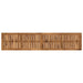 Tuinbank 161 x 35 x 45 cm Massief Acaciahout Naturel en Zwart