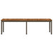 Tuinbank 161 x 35 x 45 cm Massief Acaciahout Rechthoekig
