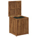 Tuinopslagdoos Massief Acaciahout 48,5 x 49 x 53,5 cm Naturel