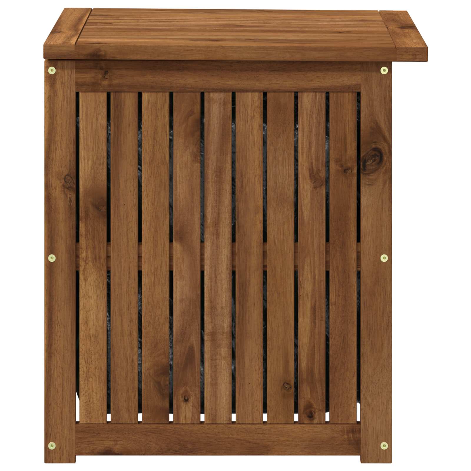 Tuinopslagdoos Massief Acaciahout 48,5 x 49 x 53,5 cm Naturel