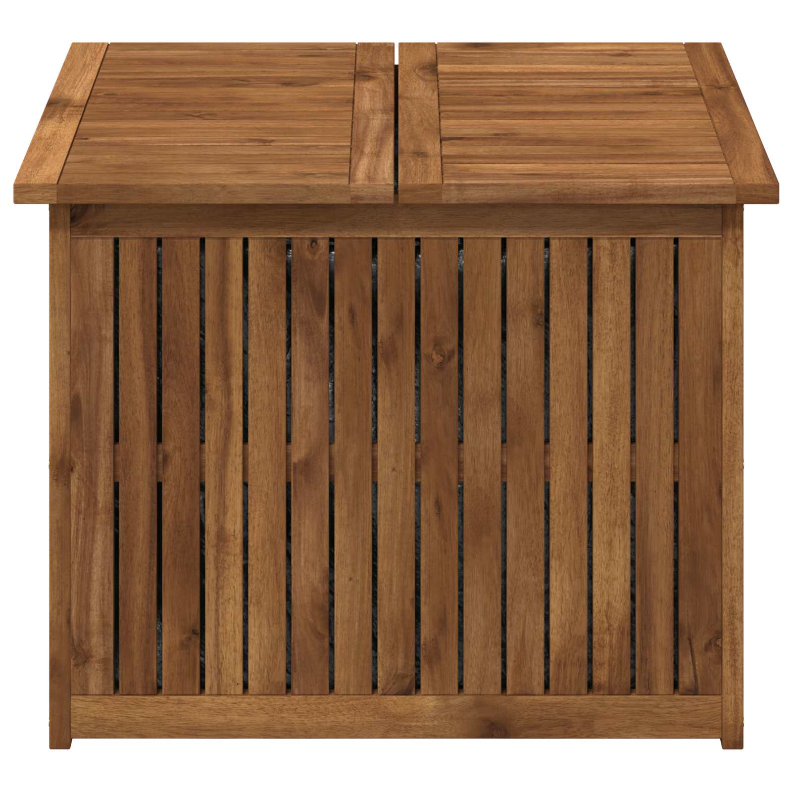 Tuinopslagdoos Massief Acaciahout 70,5 x 68,5 x 53,5 cm Naturel