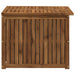 Tuinopslagdoos Massief Acaciahout 70,5 x 68,5 x 53,5 cm Naturel