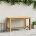 Tuinbank 80,5 x 35 x 45 cm Massief Acaciahout Witgewassen