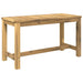 Tuinbank 80,5 x 35 x 45 cm Massief Acaciahout Witgewassen