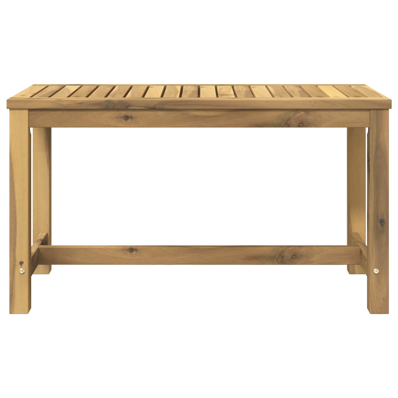 Tuinbank 80,5 x 35 x 45 cm Massief Acaciahout Witgewassen