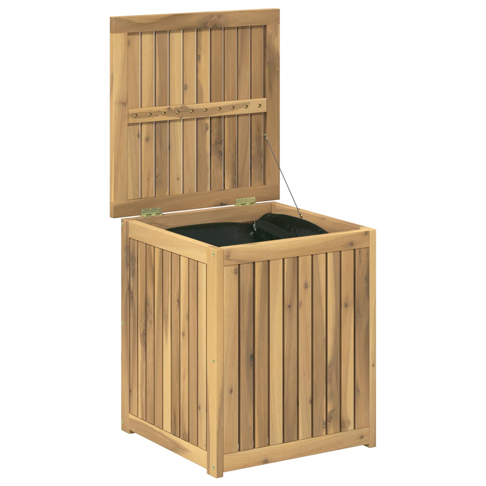 Tuinopslagdoos Massief Acaciahout 48,5 x 49 x 53,5 cm