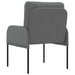 Banken met kussen 55cm Donkergrijs Multiplex