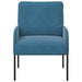 Banken met kussen 55cm Blauw Multiplex