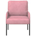 Banken met kussen 55cm Roze Multiplex