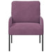 Banken met kussen 55cm Paars Multiplex