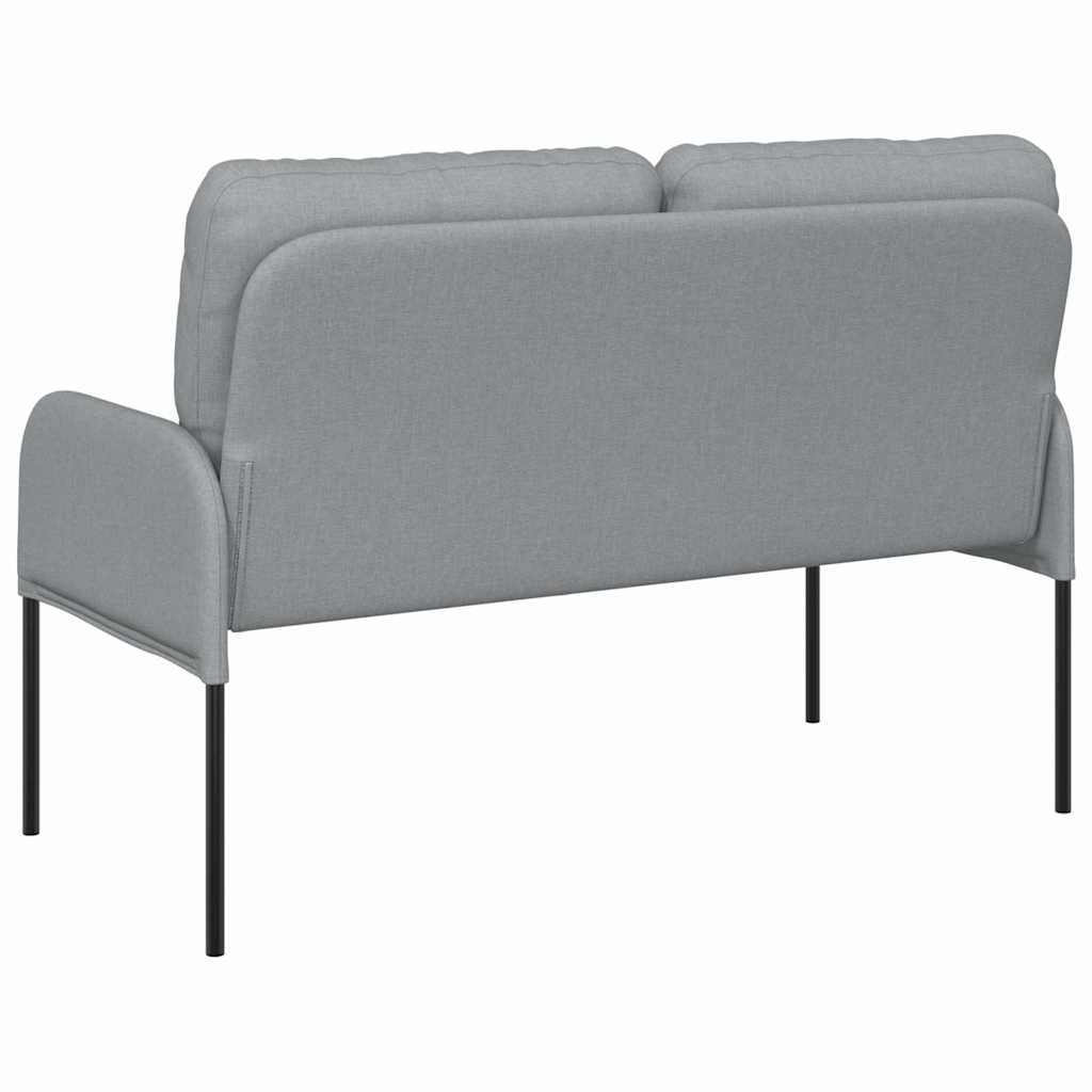 Banken met kussen 110cm Lichtgrijs Multiplex