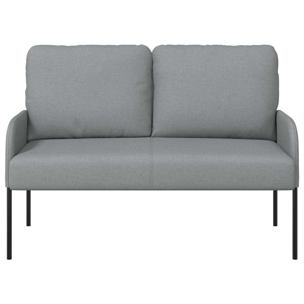 Banken met kussen 110cm Lichtgrijs Multiplex