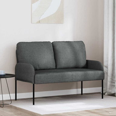 Banken met kussen 110cm Donkergrijs Multiplex