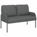 Banken met kussen 110cm Donkergrijs Multiplex