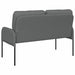 Banken met kussen 110cm Donkergrijs Multiplex
