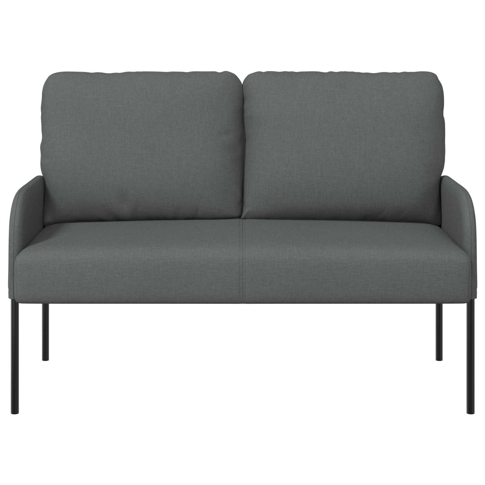 Banken met kussen 110cm Donkergrijs Multiplex