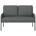 Banken met kussen 110cm Donkergrijs Multiplex