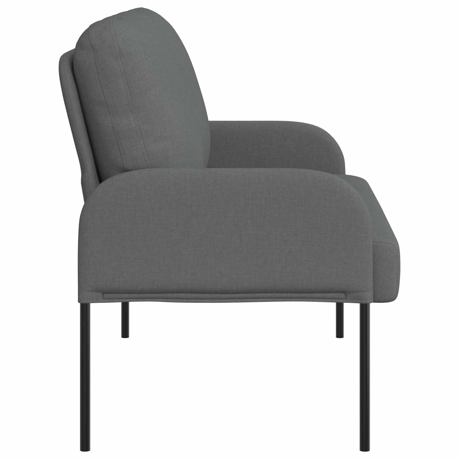 Banken met kussen 110cm Donkergrijs Multiplex