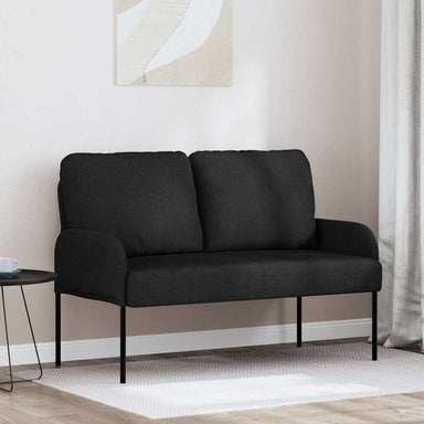 Banken met kussen 110cm Zwart Multiplex