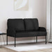 Banken met kussen 110cm Zwart Multiplex