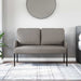 Banken met kussen 110cm Taupe Multiplex