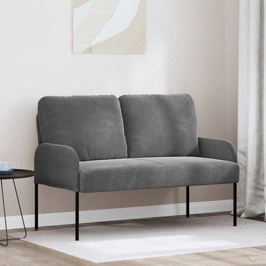 Banken met kussen 110cm Donkergrijs Multiplex