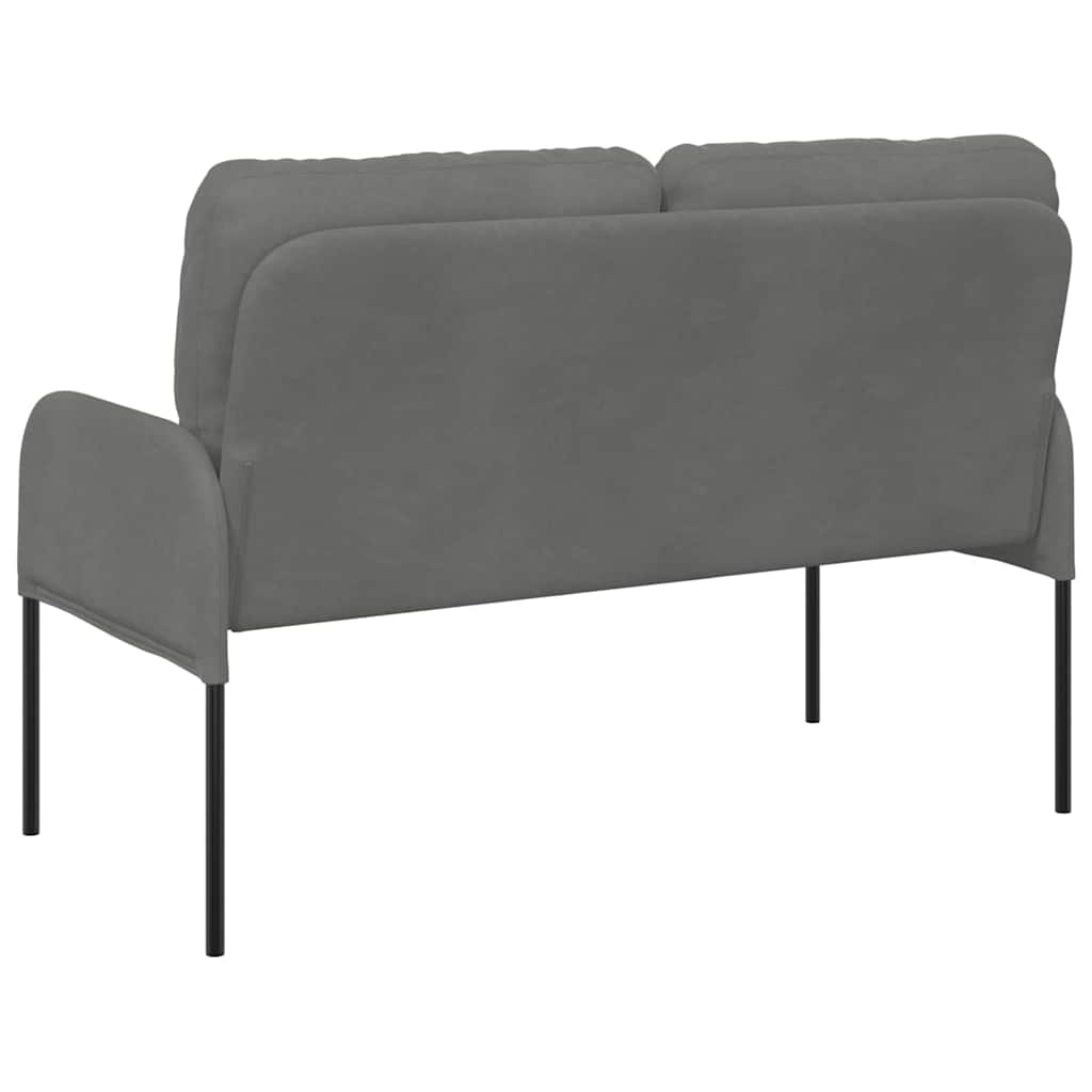 Banken met kussen 110cm Donkergrijs Multiplex