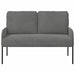 Banken met kussen 110cm Donkergrijs Multiplex