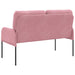 Banken met kussen 110cm Roze Multiplex
