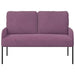 Banken met kussen 110cm Paars Multiplex