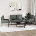 Sofa-Sets 3 st Donkergrijs Multiplex