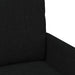 Sofa-Sets 3 st Zwart Multiplex