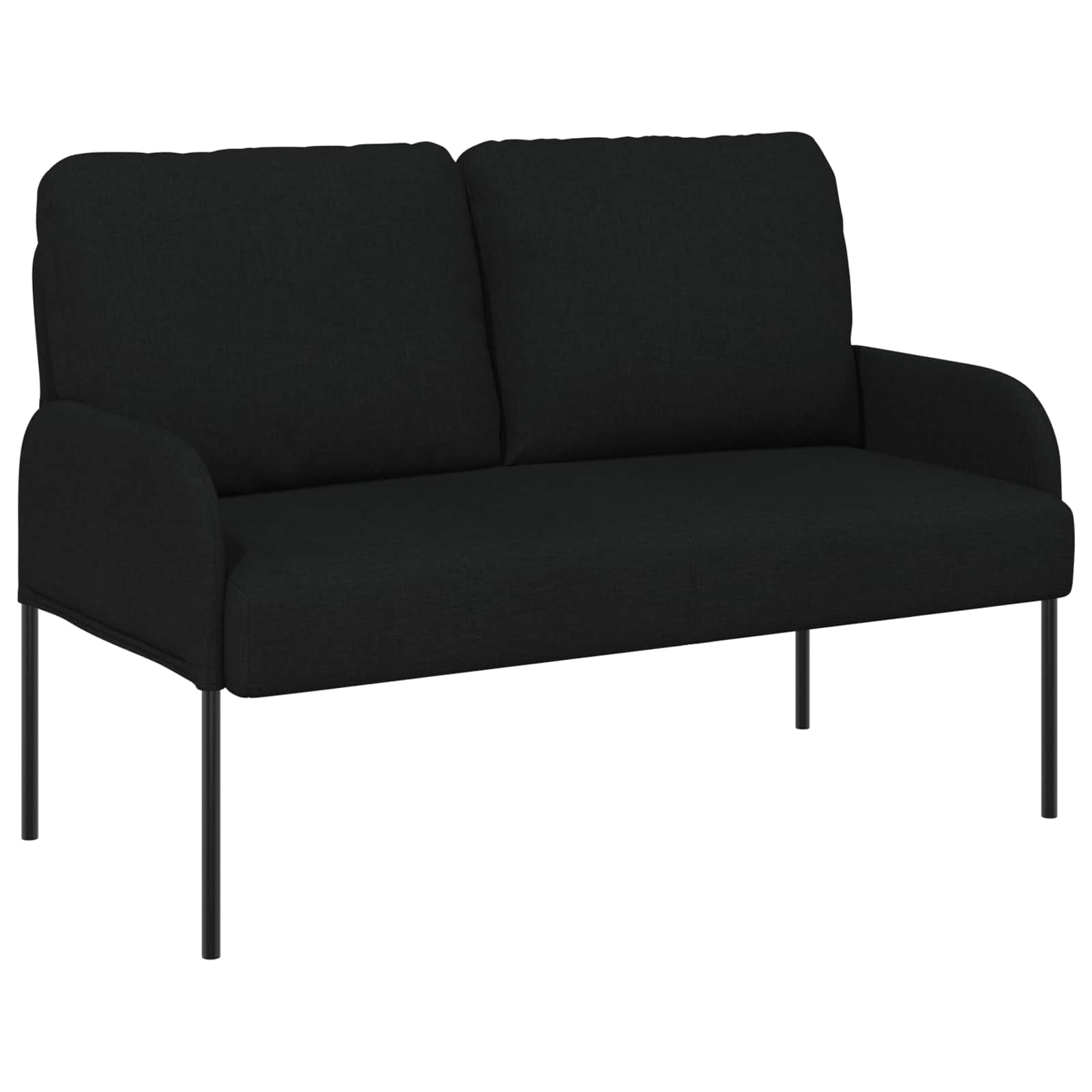 Sofa-Sets 3 st Zwart Multiplex