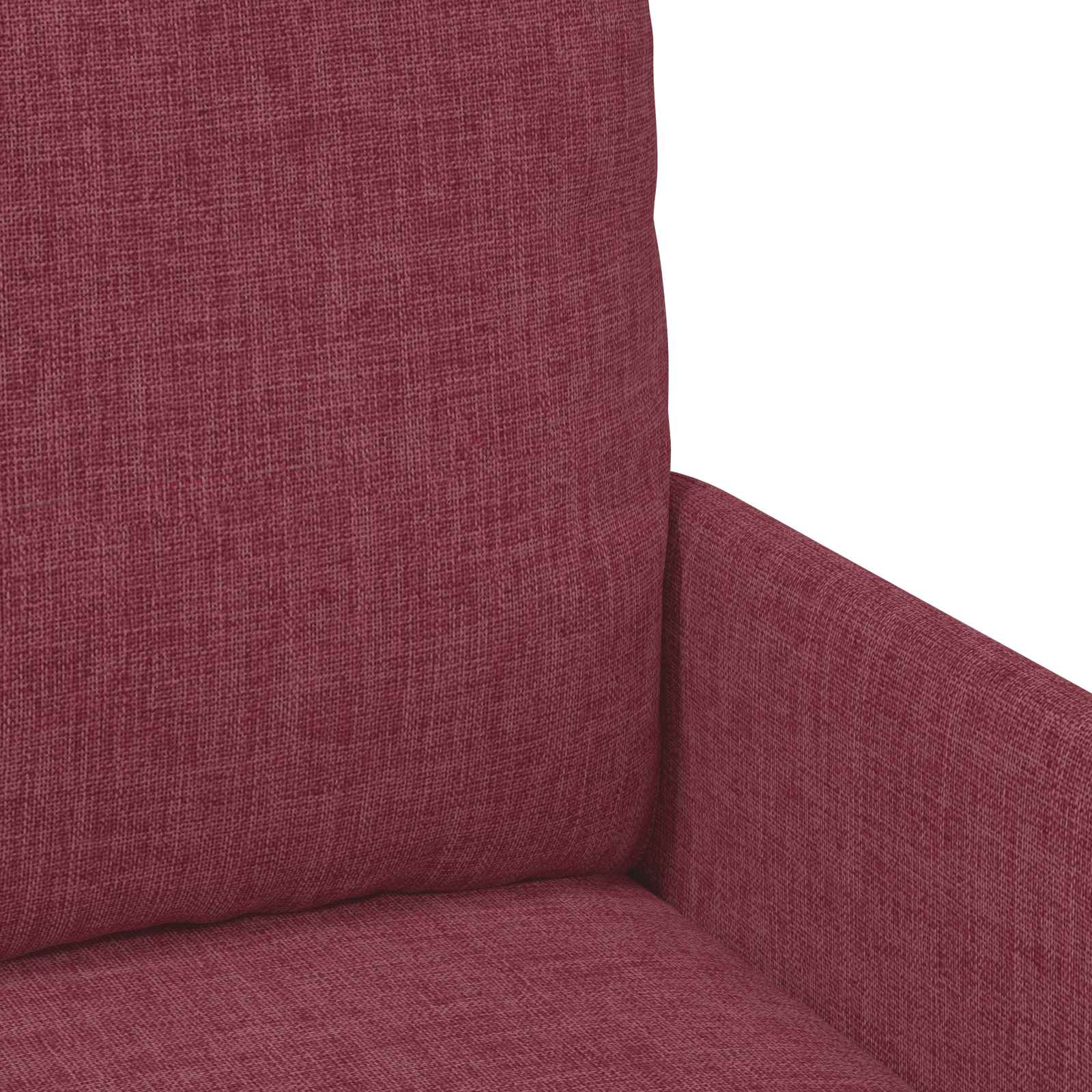 Sofa-Sets 3 st Wijnrood Multiplex