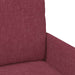 Sofa-Sets 3 st Wijnrood Multiplex