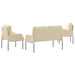 Sofa-Sets 3 st Crème Multiplex