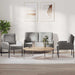 Sofa-Sets 3 st Lichtgrijs Multiplex