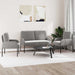 Sofa-Sets 3 st Lichtgrijs Multiplex
