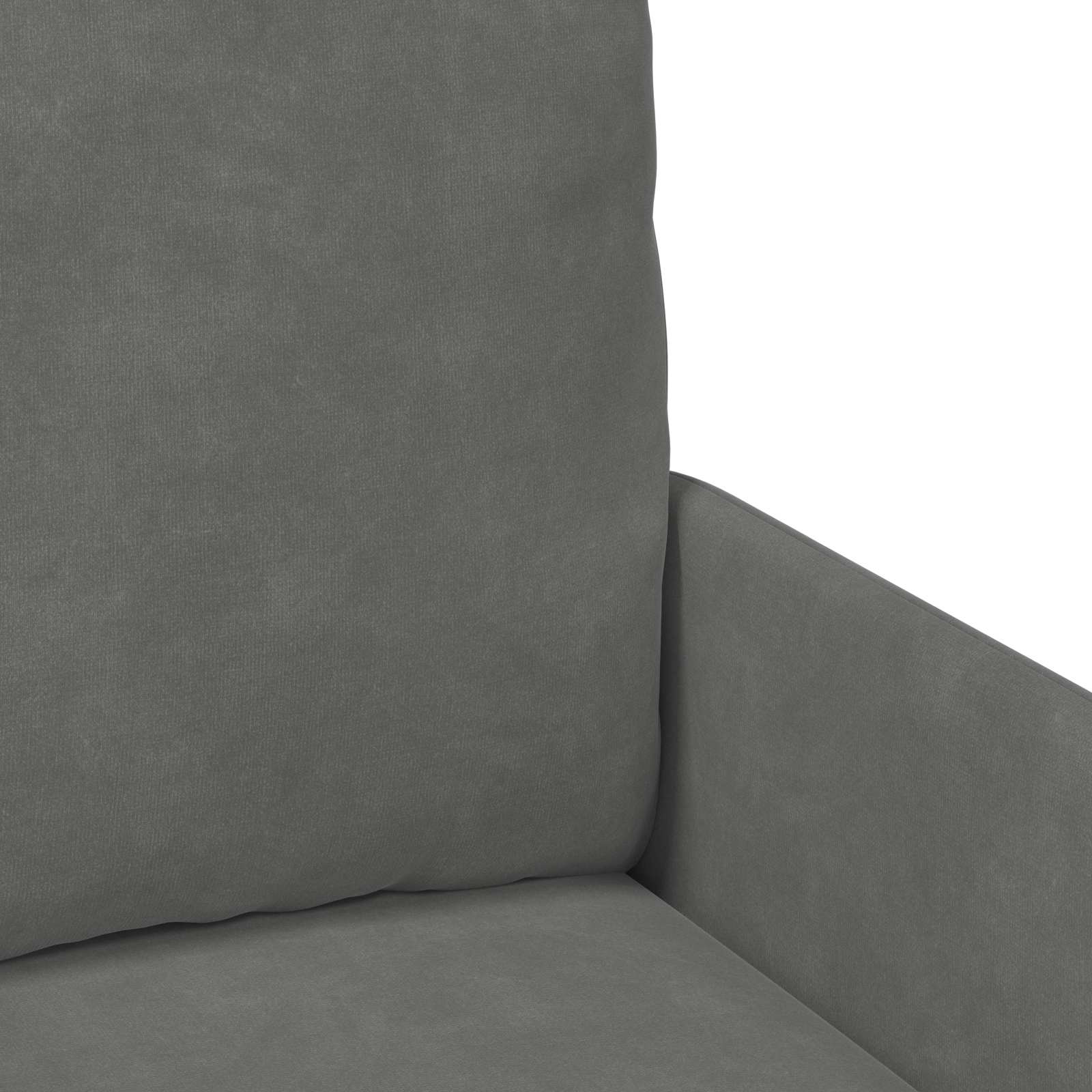 Sofa-Sets 3 st Donkergrijs Multiplex