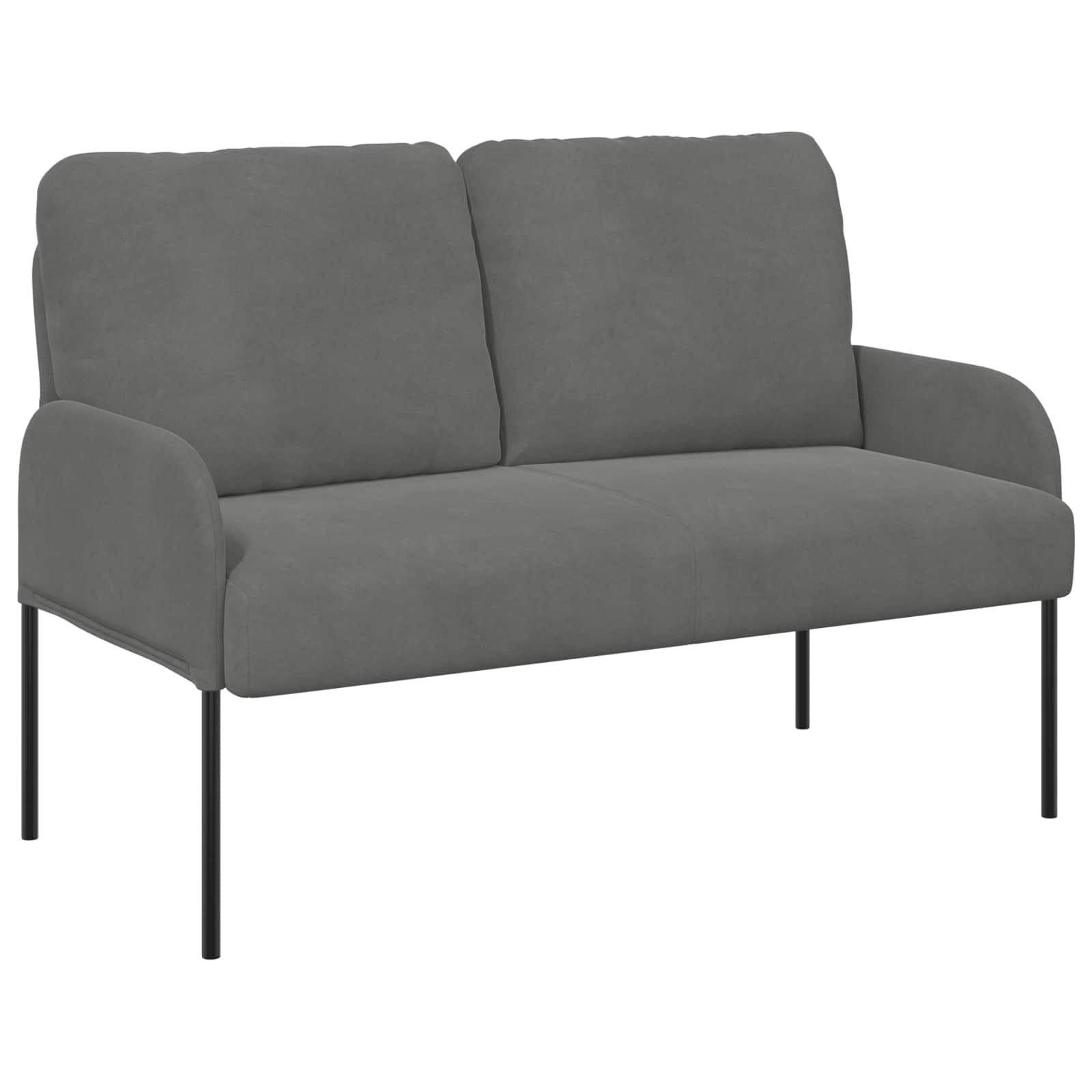 Sofa-Sets 3 st Donkergrijs Multiplex