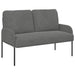Sofa-Sets 3 st Donkergrijs Multiplex