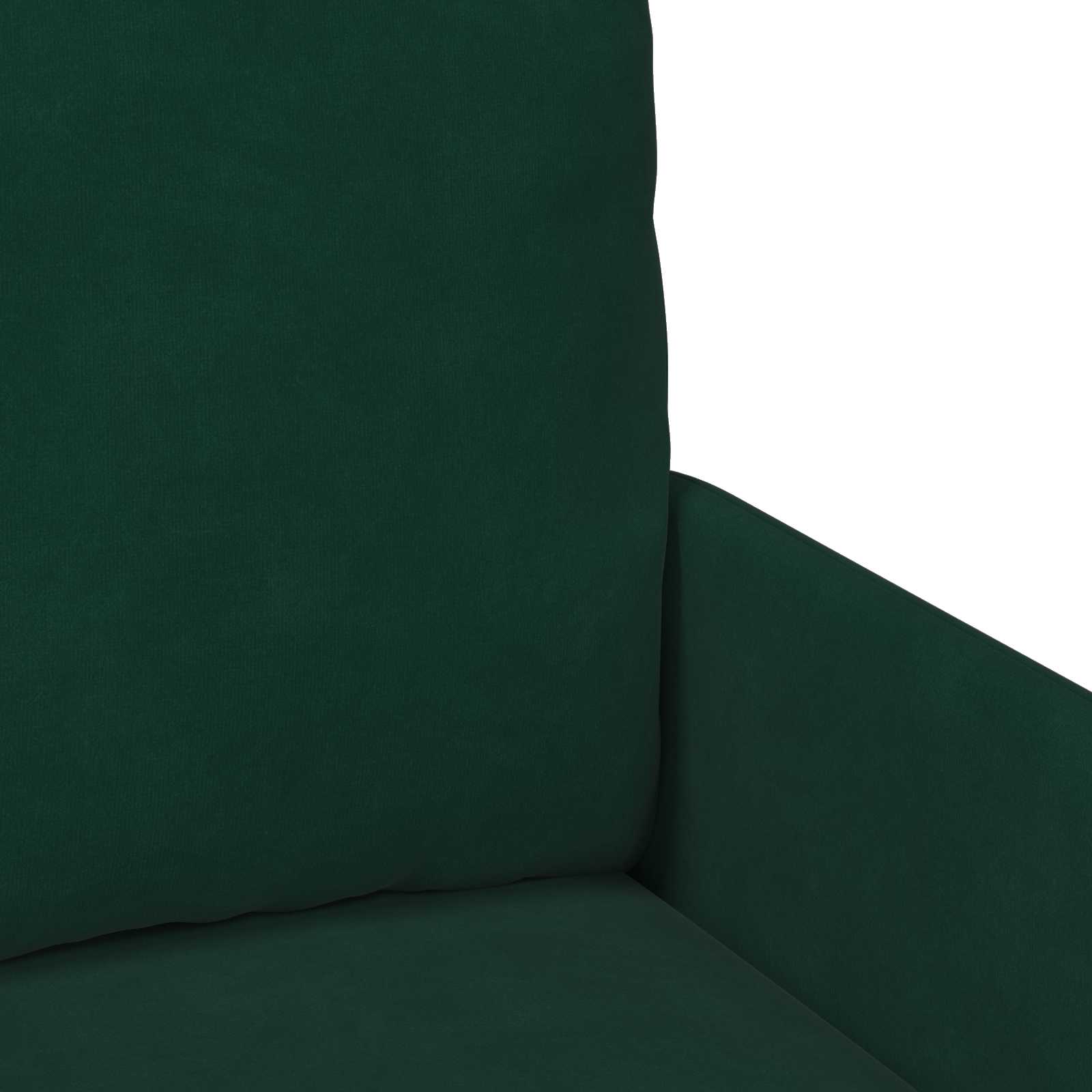 Sofa-Sets 3 st Donkergroen Multiplex