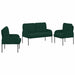 Sofa-Sets 3 st Donkergroen Multiplex