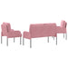 Sofa-Sets 3 st Roze Multiplex