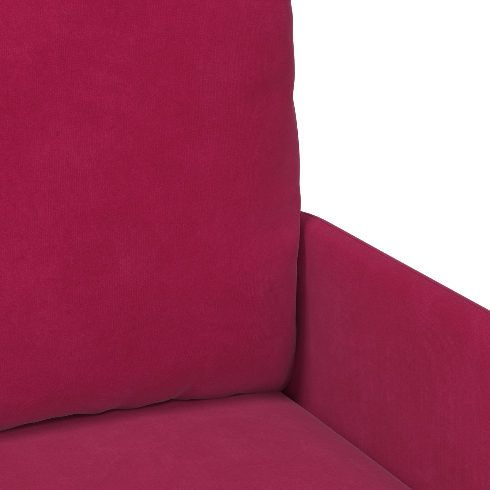 Sofa-Sets 3 st Wijnrood Multiplex