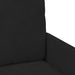 Sofa-Sets 3 st Zwart Multiplex