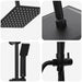 Douche systeem Zwart 47 x 20 x 95 cm Roestvrij staal