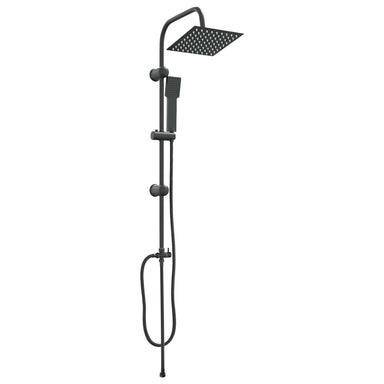 Douche systeem Zwart 47 x 20 x 95 cm Roestvrij staal